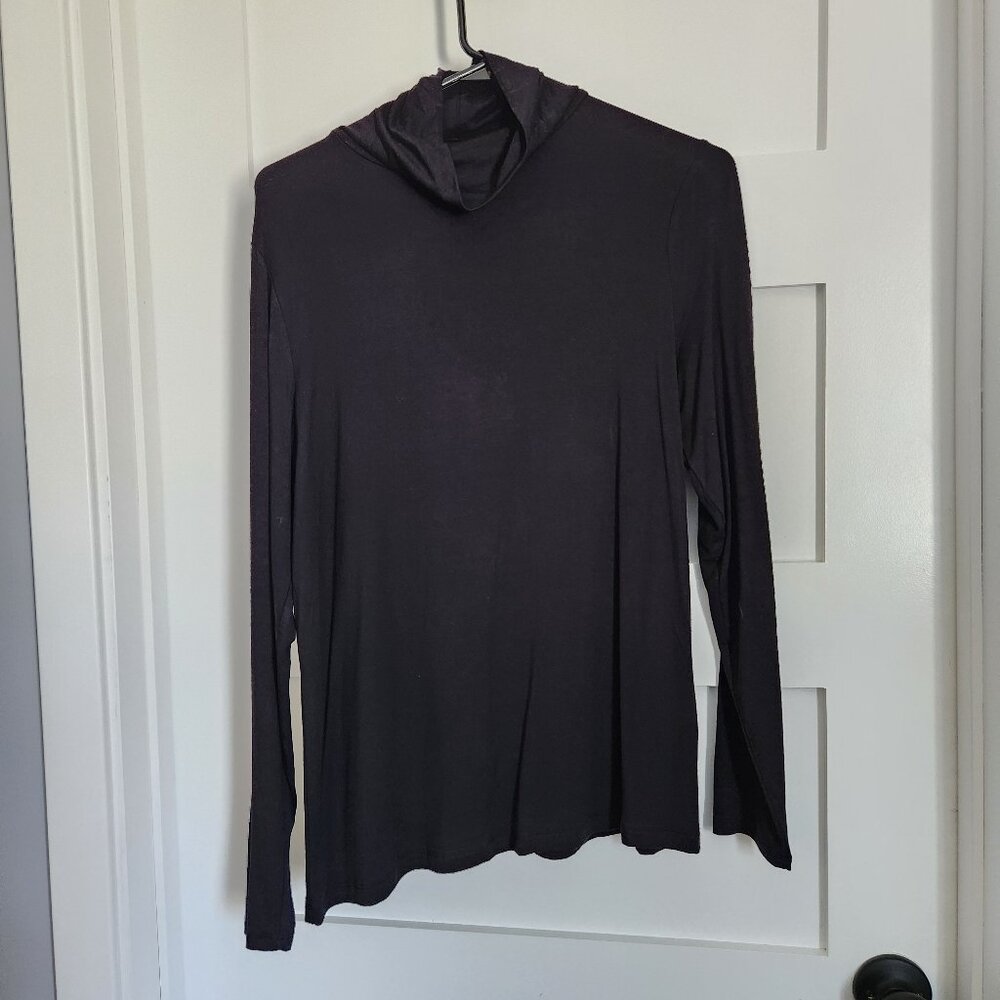 Apt. 9 - Mockneck Turtleneck Long Sleeve Top - MEDIUM - Like New